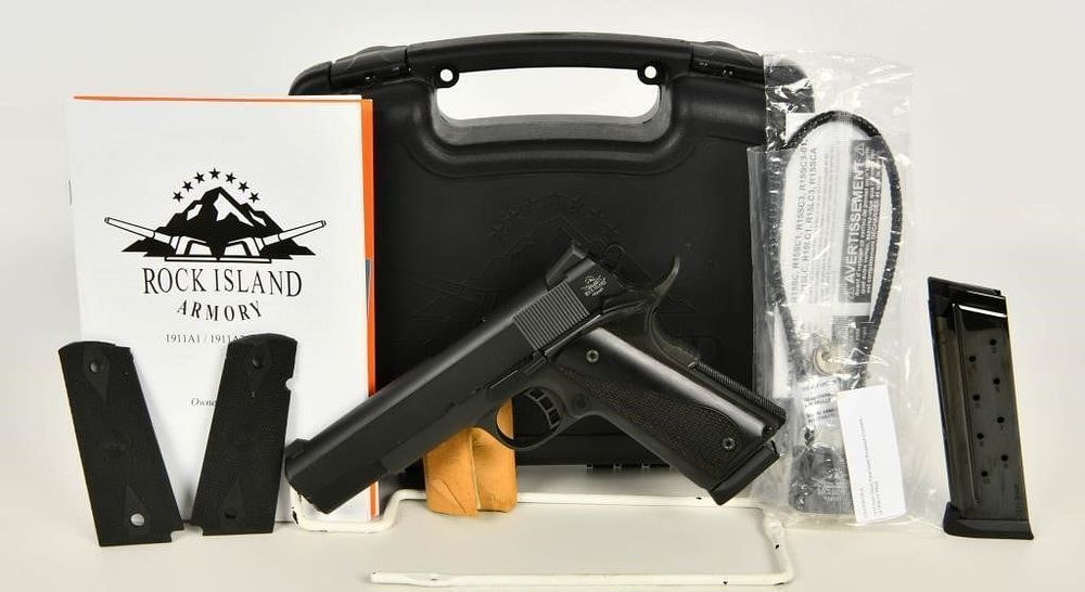 Lot 1602: Rock Island Armory 1911 Rock Standard FS 9mm