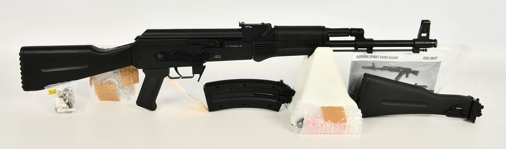 Lot 1611: German Sport Guns Kalashnikov Rifle .22 LR