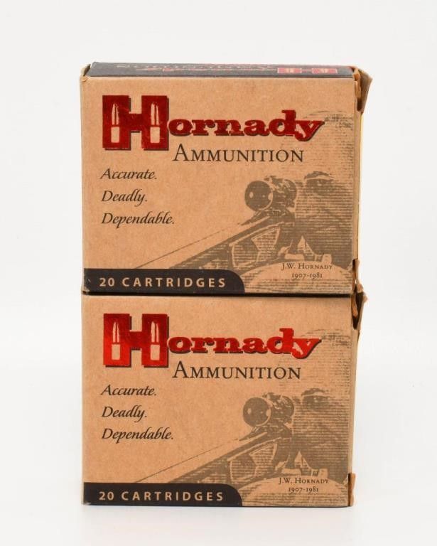 Lot 1612: 40 Rounds Of Hornady 10mm Ammunition