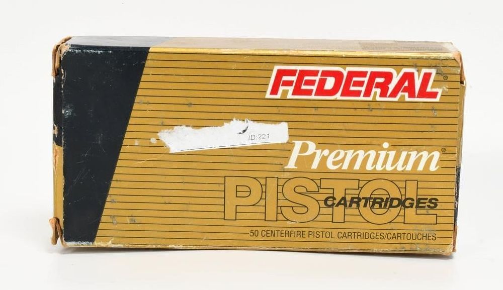 Lot 1615: 32 rds .40 s&w  Federal Premium Pistol Cartridges