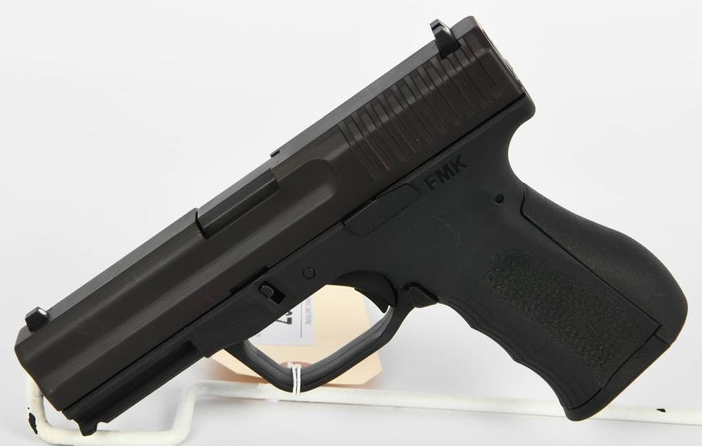 Lot 1632: New FMK Semi Auto Pistol 9MM