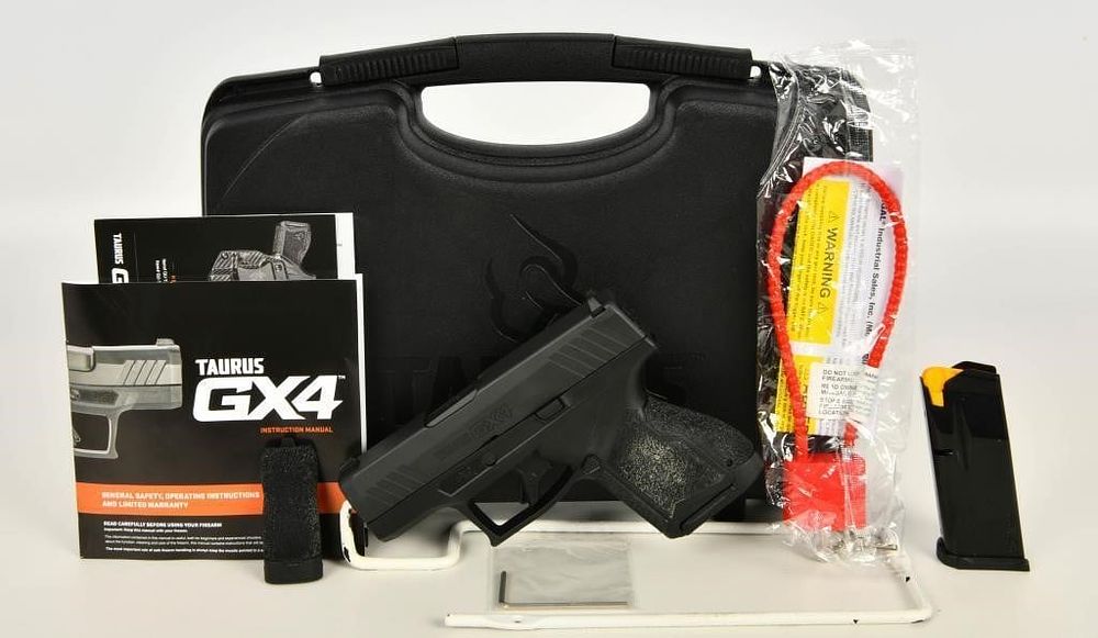 Lot 1656: Taurus GX4 Micro-Compact Semi Auto Pistol 9MM