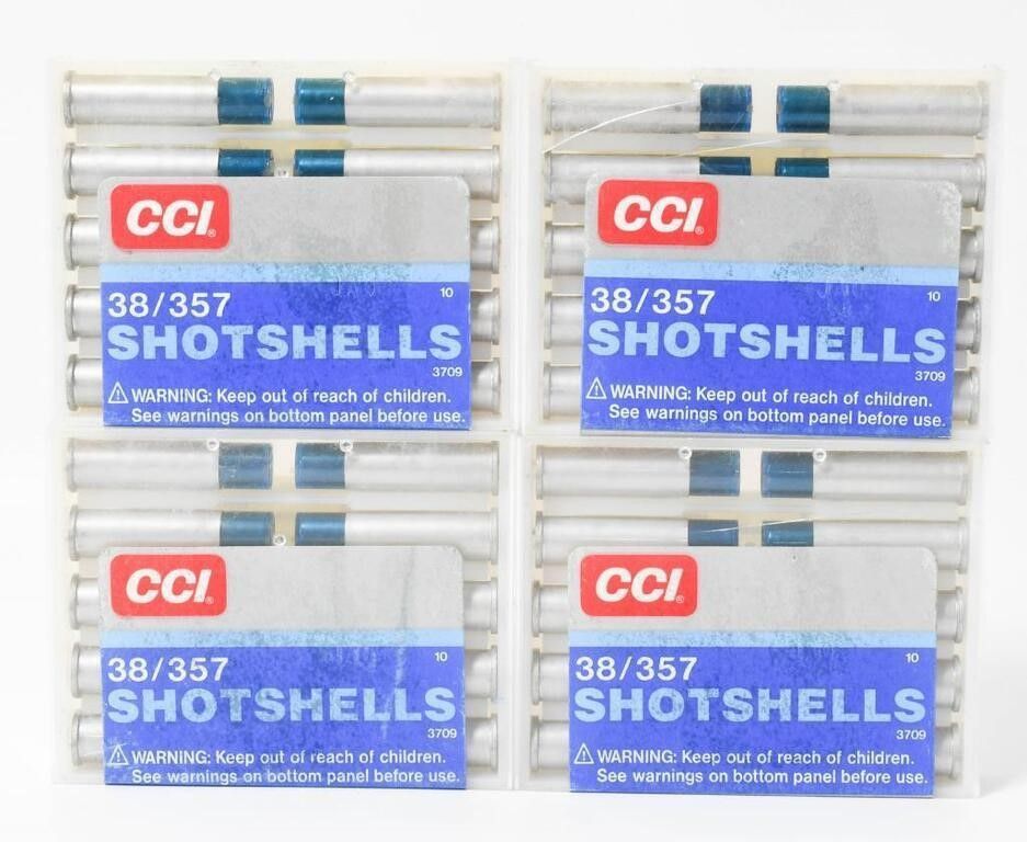 Lot 1657: 40 Rounds of CCI .38/.357 Shotshells