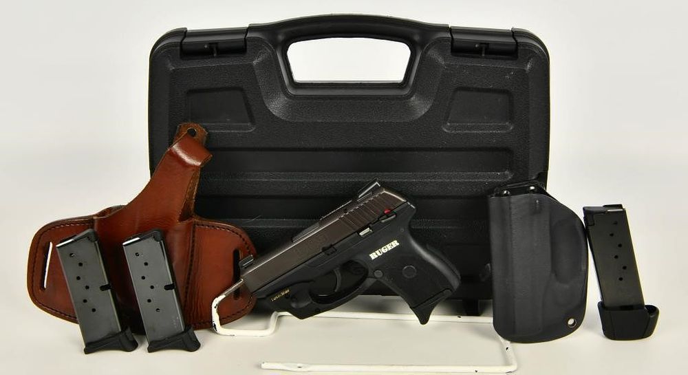 Lot 1668: Ruger LC9 LaserMax Laser Semi Auto 9MM