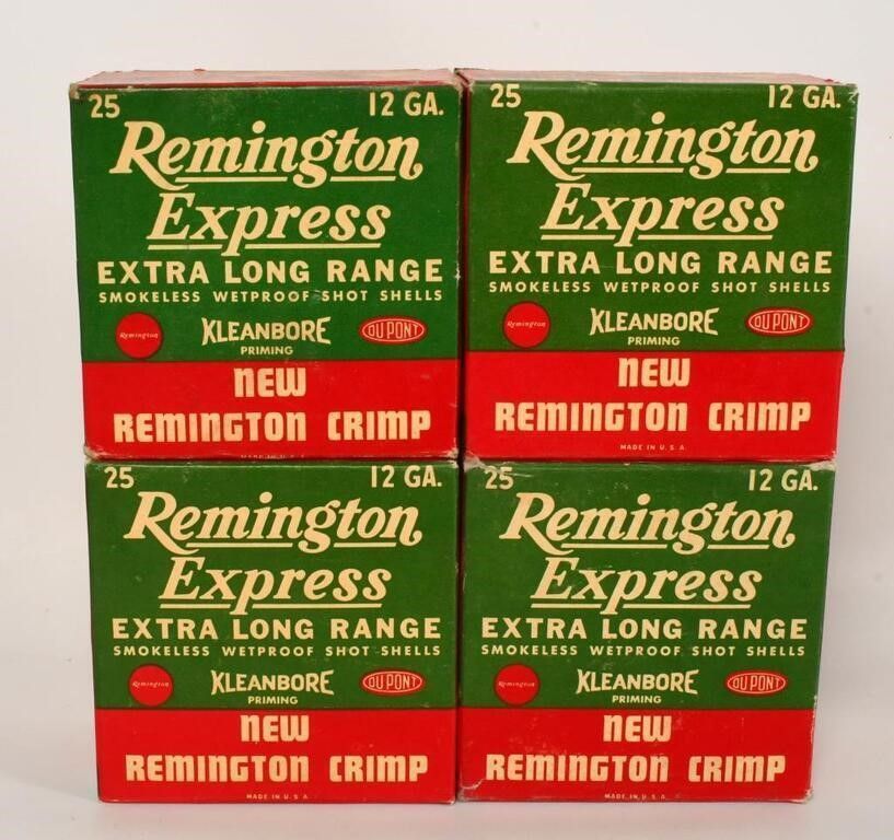 Lot 53: Collector Boxes of Remington Shot Shells