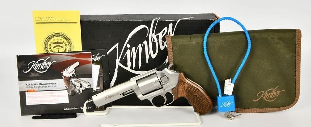 Lot 109: Kimber K6S Target Revolver Stainless .357 Magnum