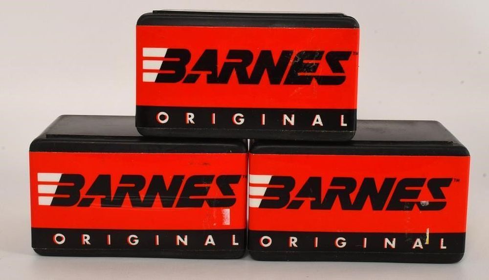 Lot 113: Three Boxes of Barnes  45/70 Bullets
