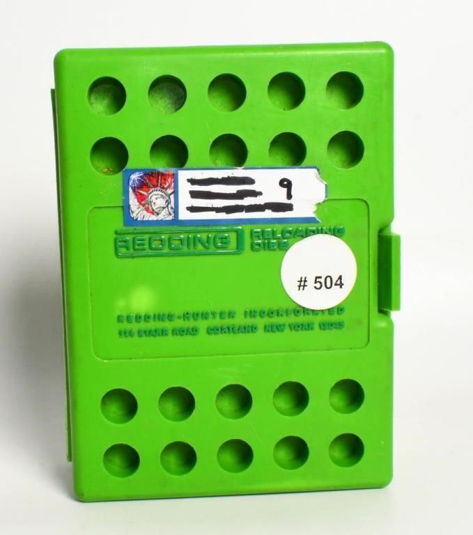 Lot 118: Redding Reloading Die Set For 7mm TCU Cartridges