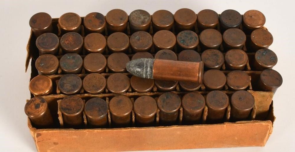 Lot 131: Box of Collector .38 Long Rim Fire Ammo