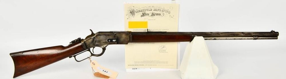Lot 141: Antique Winchester Model 1873 Rifle .32-20
