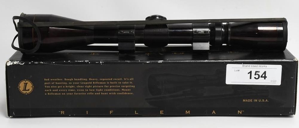Lot 154: Leupold Vari-X II 3x9 Riflescope