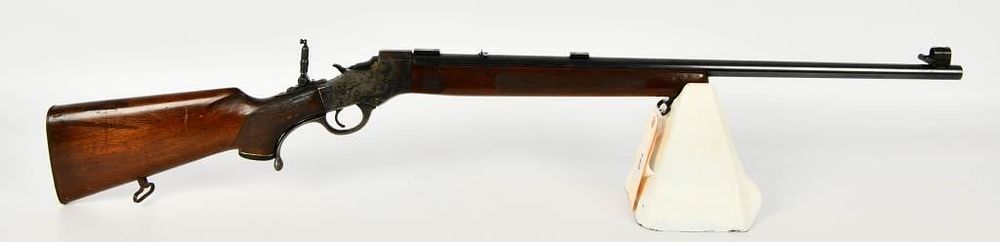 Lot 159: Stevens Walnut Hill Target Rifle .22 Hornet