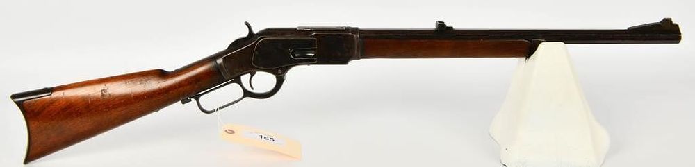 Lot 165: Antique 1873 Winchester "Trapper" Rifle .32-20