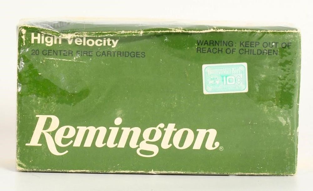 Lot 167: Box Of Remington .17 Rem Ammunition
