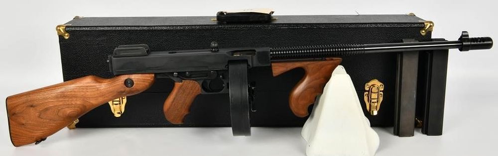 Lot 177: Auto Ordnance Thompson 1927 A1 .45 ACP Tommy Gun