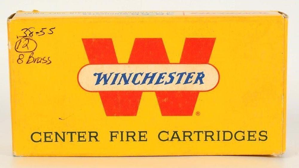 Lot 206: Collector Box of Winchester 38-55 Win. 12 Rounds