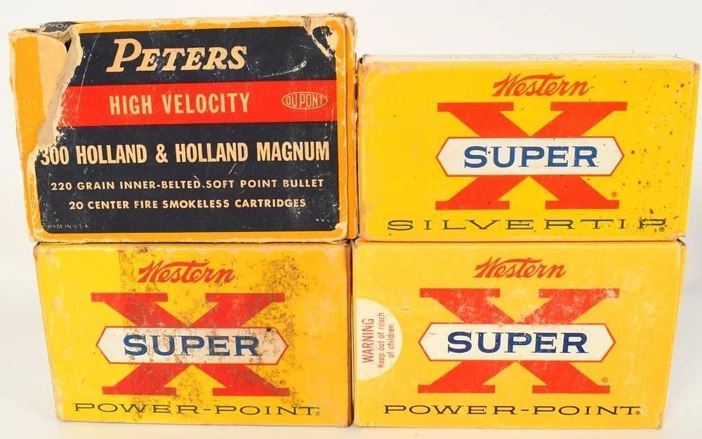 Lot 251: Collector Boxes of Various Western and Peters Ammo