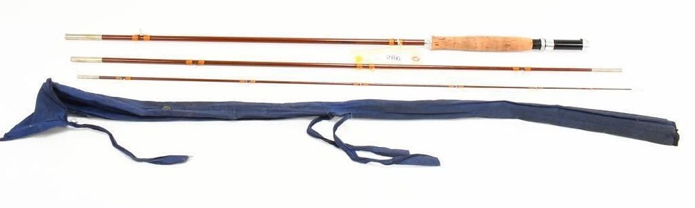 Lot 286: Vintage Herter's Custom Fiberglass Fishing Pole