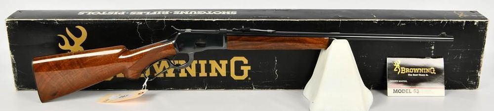 Lot 297: Boxed Browning Model 53 Limited Edition .32-20