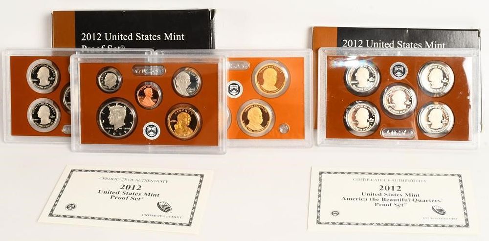 Lot 322: 2 United States Mint Proof Coin Sets