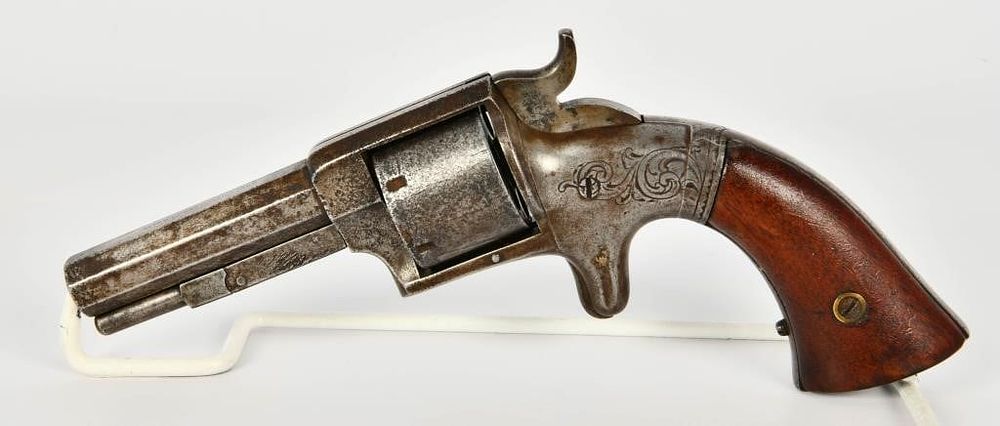 Lot 330: Scarce Engraved Bacon Mfg. Co. First Model Navy