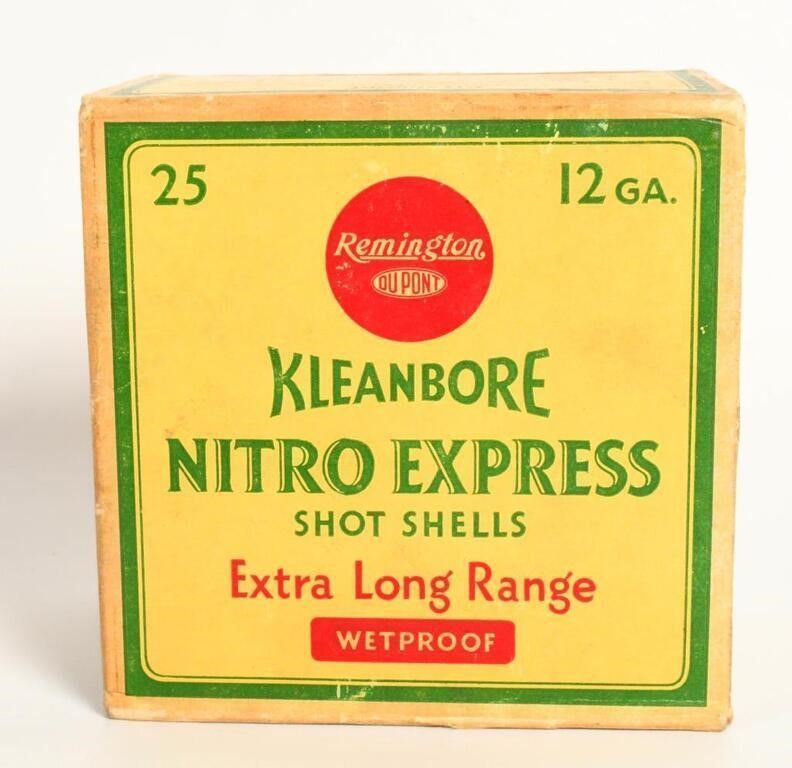Lot 344: Collector Box of Remington Nitro Express 12 GA