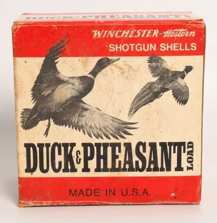 Lot 353: Collector Box of Winchester Duck & Pheasant Load