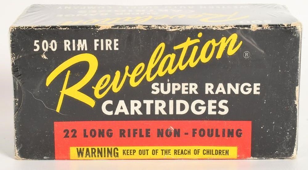 Lot 359: 500 Rd Collector Box Of Revelation .22 LR Ammo