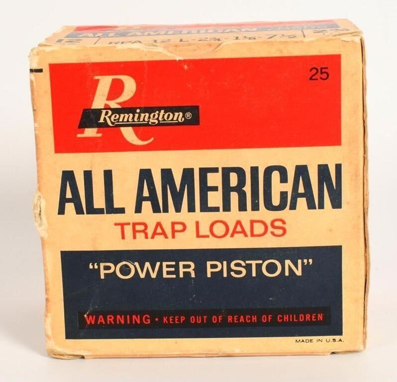 Lot 404: Collector Box of Remington Power Piston 12 Ga
