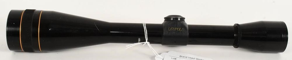 Lot 424: Leupold 12X Matte Black Riflescope