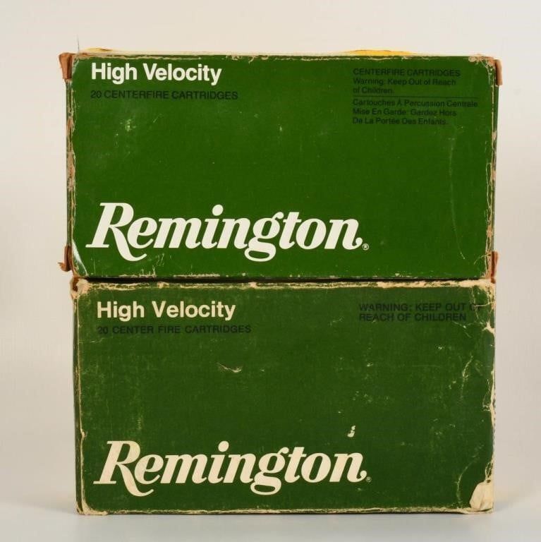 Lot 476: 20 Rds & 18 Empty Brass Of Remington 6mm Rem