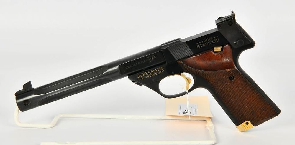 Lot 492: High Standard Supermatic Trophy .22 LR Pistol
