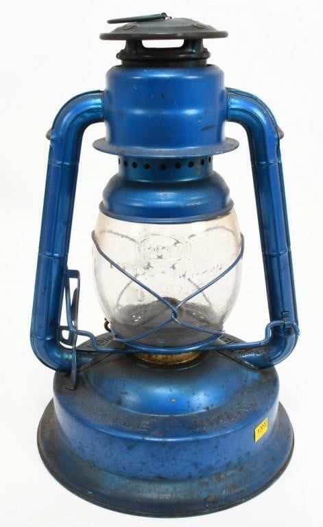 Lot 496: Vintage Little Wizard Dietz Lantern