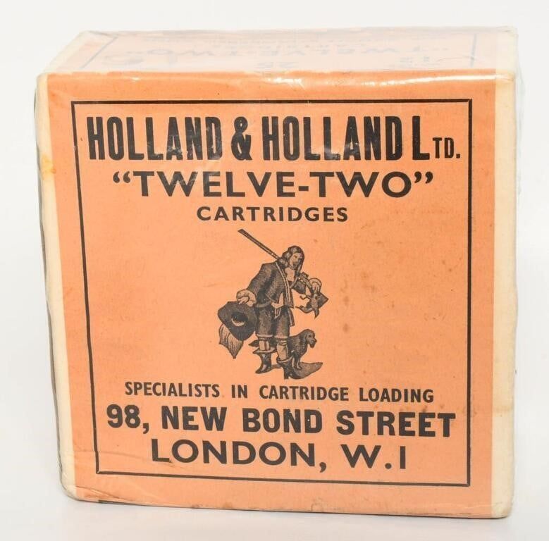 Lot 509: Collector Box Of Holland & Holland 12 Ga