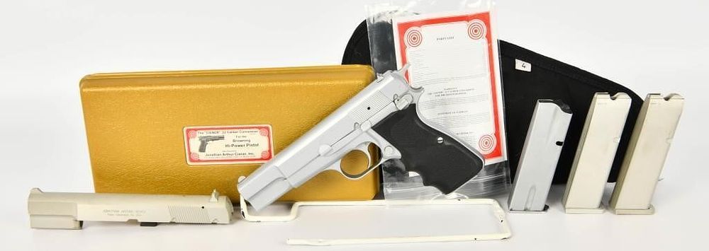 Lot 522: Belgium Browning Hi-Power Semi Auto Pistol 9MM