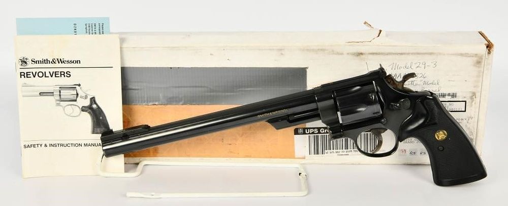 Lot 528: Smith & Wesson Model 29-3 .44 Magnum 10 5/8"