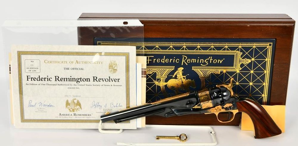 Lot 565: U.S. Historical Society Frederic Remington Commem.