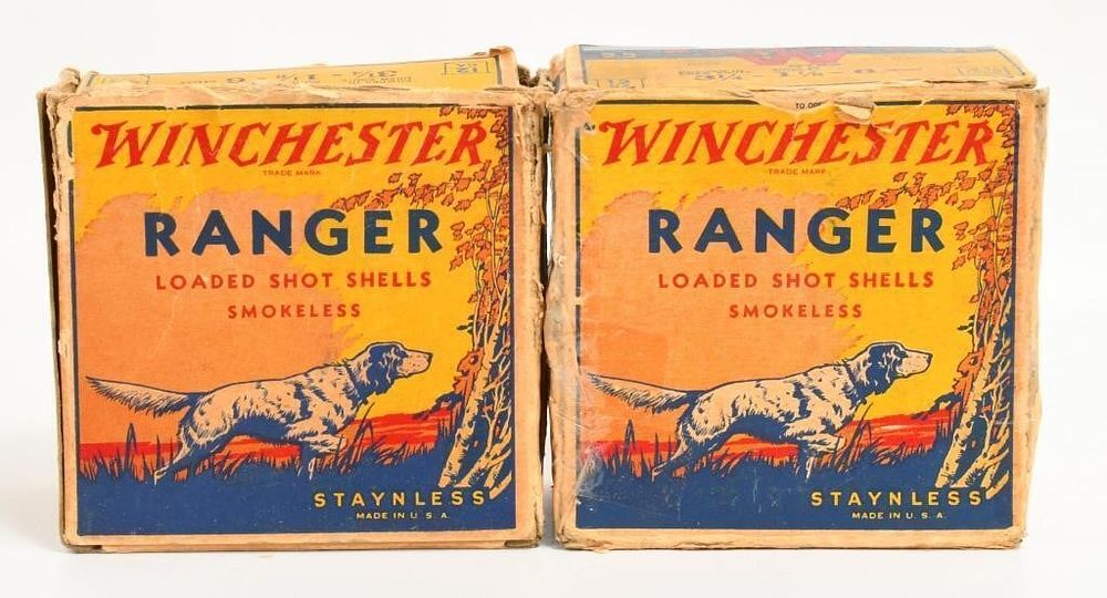 Lot 566: 2 Collector Boxes Winchester Ranger 12 Ga