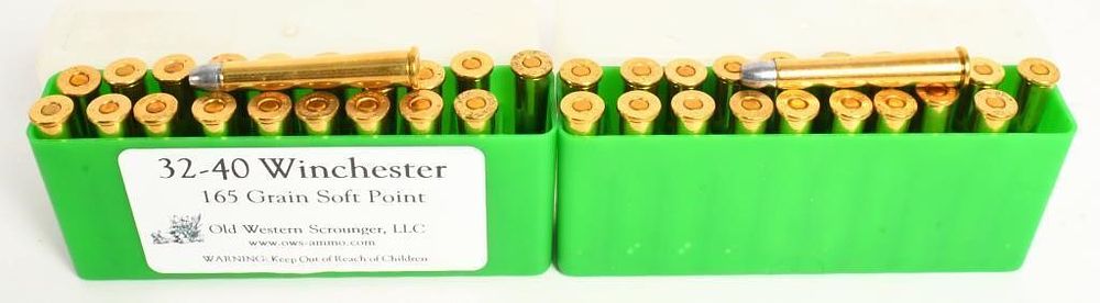 Lot 578: Boxes of .32-40 Winchester Ammo