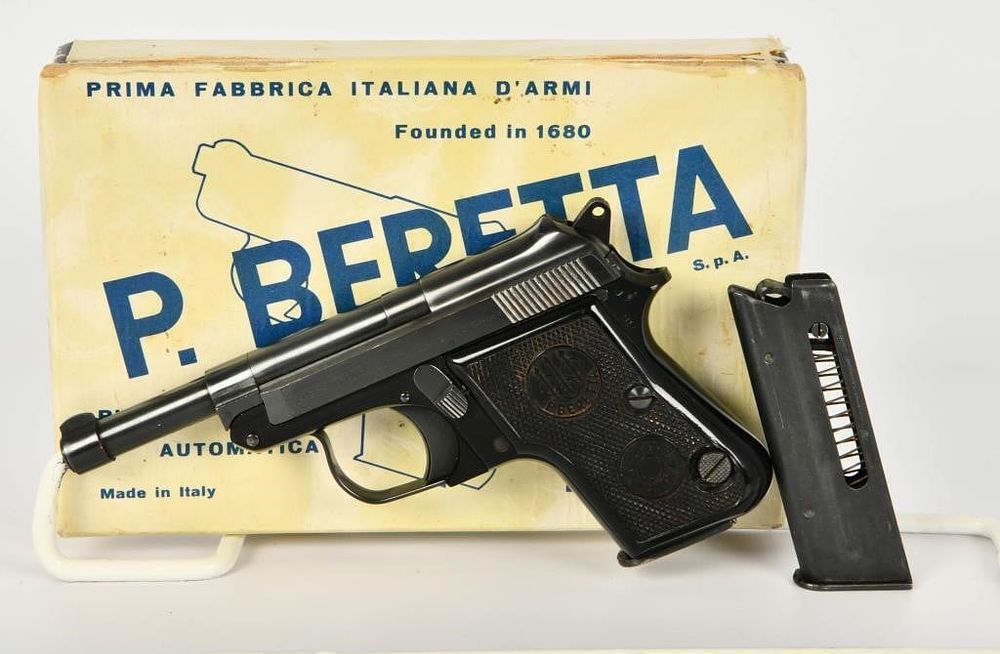 Lot 589: RARE Beretta 950 B Minx M4 Long Barrel 22 Short