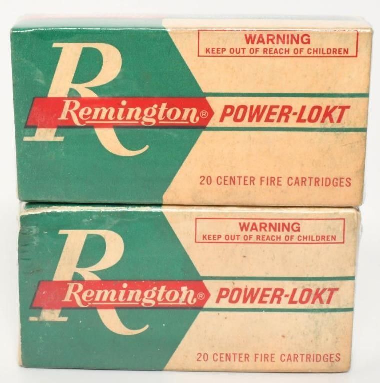 Lot 608: Collector Boxes of Remington .222 Rem Mag
