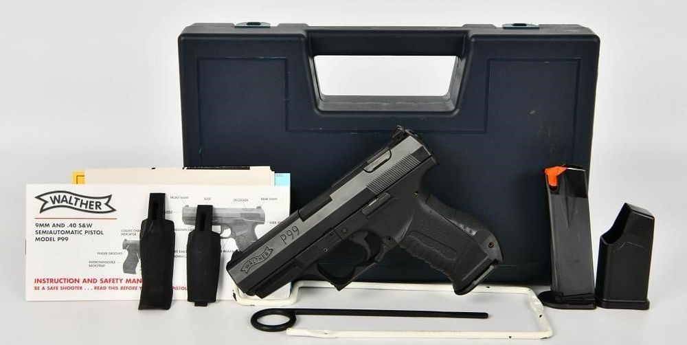 Lot 648: German Walther P99 Semi Auto Pistol .40 S&W