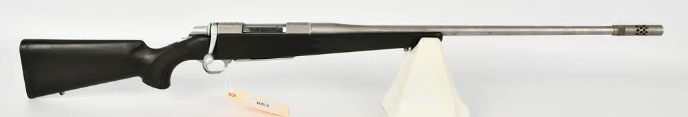 Lot 663: Browning Stainless A-Bolt 7MM Rem Mag W/ BOSS
