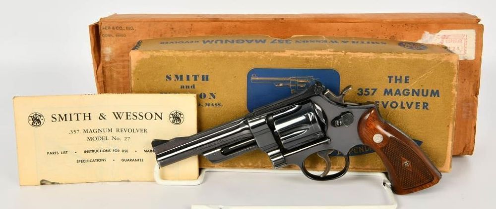 Lot 1065: RARE Smith & Wesson M27-2 .357 *S-PREFIX*