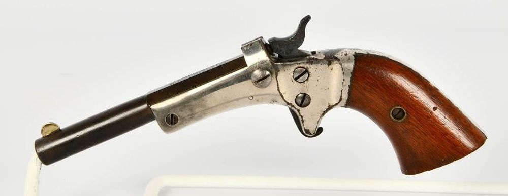 Lot 1078: J. Stevens A&T Co Tip-up Pistol .22