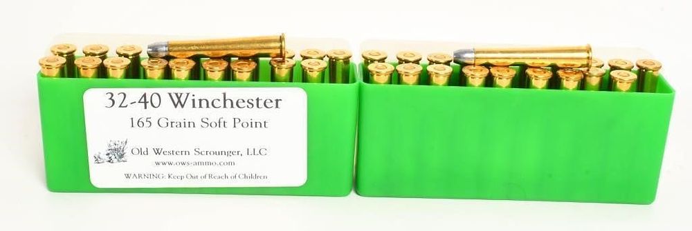 Lot 1097: Boxes of .32-40 Winchester Ammo