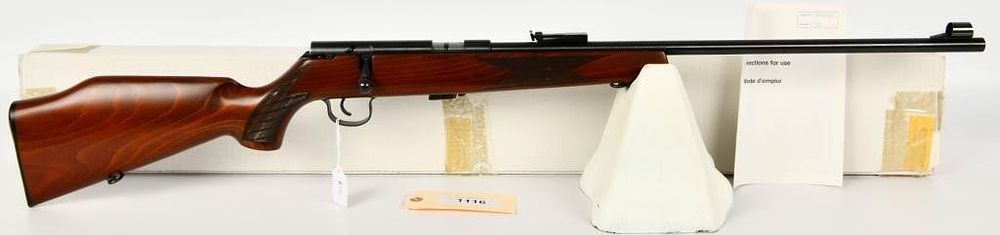 Lot 1116: Boxed Unfired Voere Model 2108 Target Rifle .22 LR
