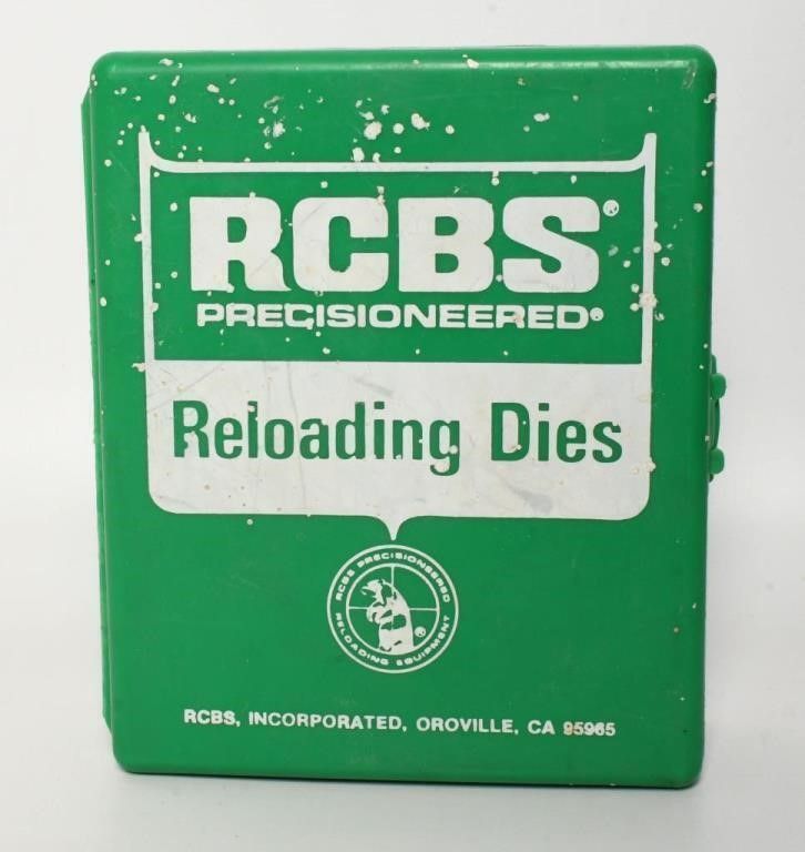 Lot 1117: RCBS Reloading Dies For 6mm Rem Cartridges