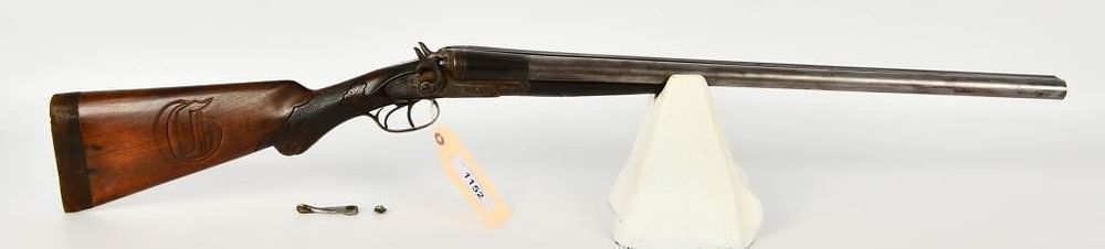 Lot 1152: Eclipse Gun Co. "Beauty" Side by Side Hammer 12 Ga
