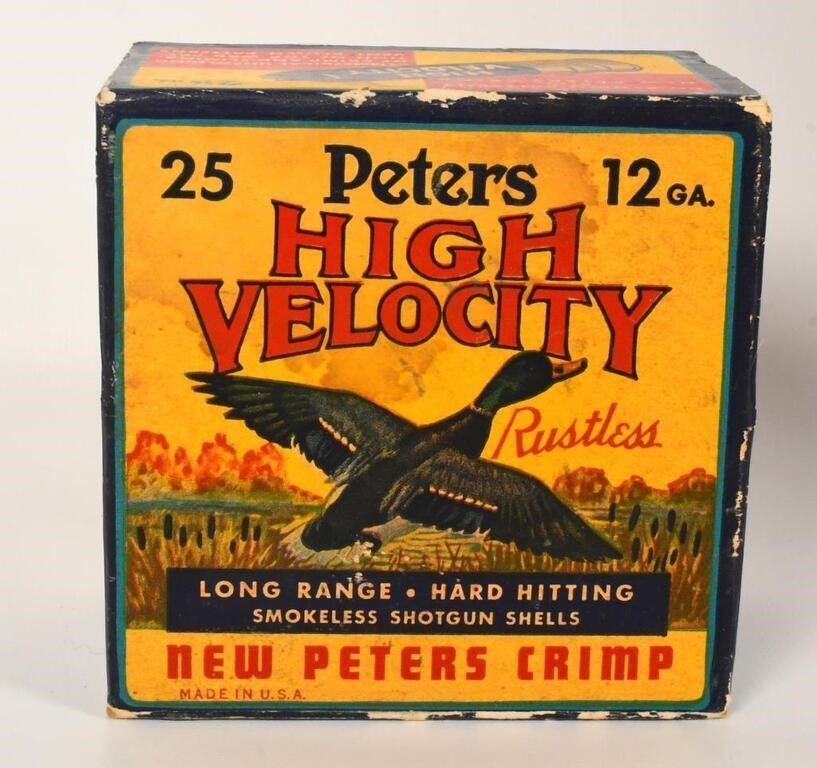 Lot 1178: 25 Rds Of Peter's HV 12 Ga Shotshells